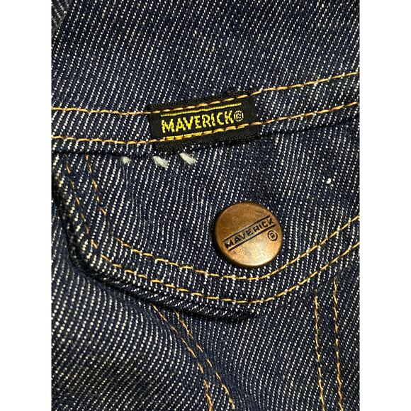 Vintage Maverick Blue Bell Denim Jacket – Toddler Size 5T Made in USA - Picture 7 of 8
